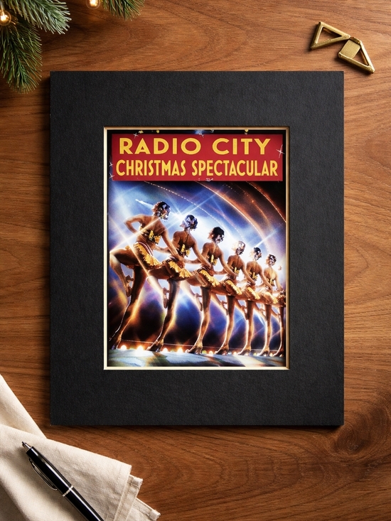 Other - Radio City Christmas Spectacular Matted Print